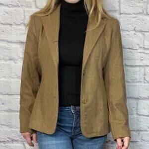 Vintage J. G. Hook neutral wool  tweed blazer